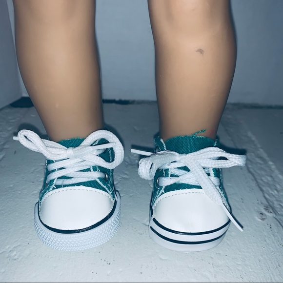 Set of 4 18” doll shoes, fit American Girl Dolls - Picture 4 of 8